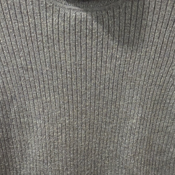 H by Halston Fine Merino Wool Turtleneck Sweater Size M Forest Green Gorpcore - Picture 4 of 6